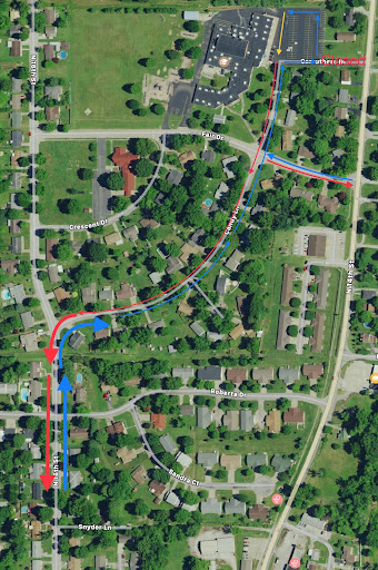 Preferred Traffic Route